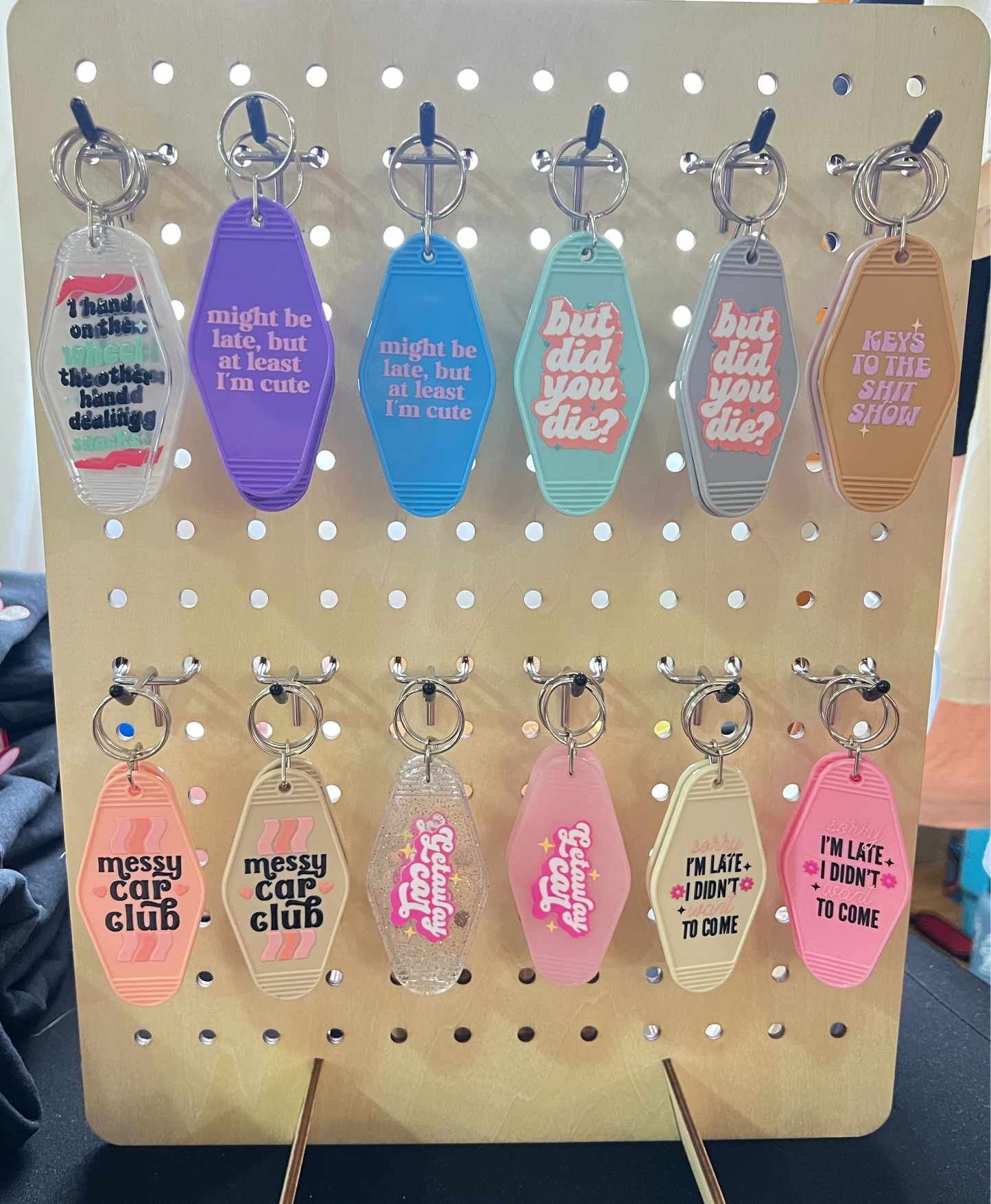 Motel Keychain