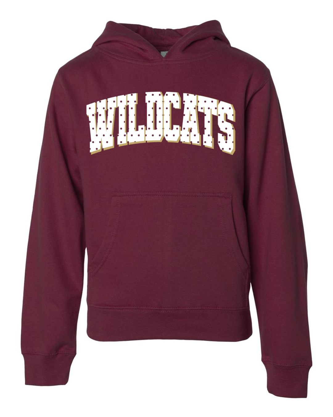 Wildcat Polka Dots Hoodie