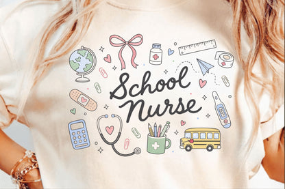 School Nurse Doodles