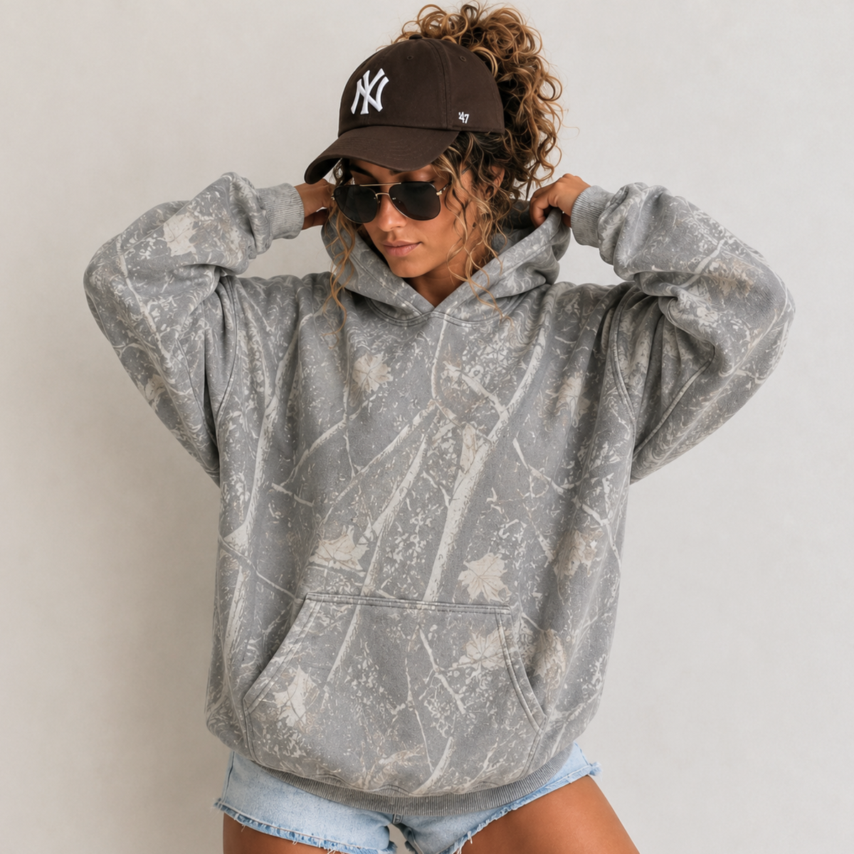 Deadwood Camo Midweight Hoodie