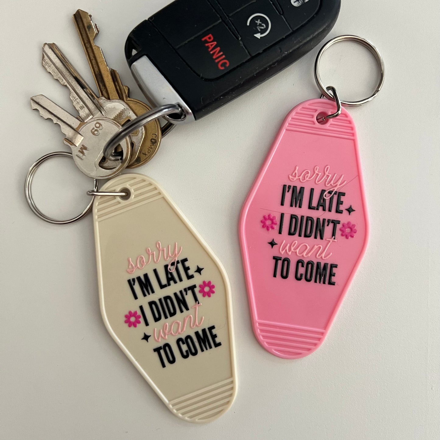 Motel Keychain