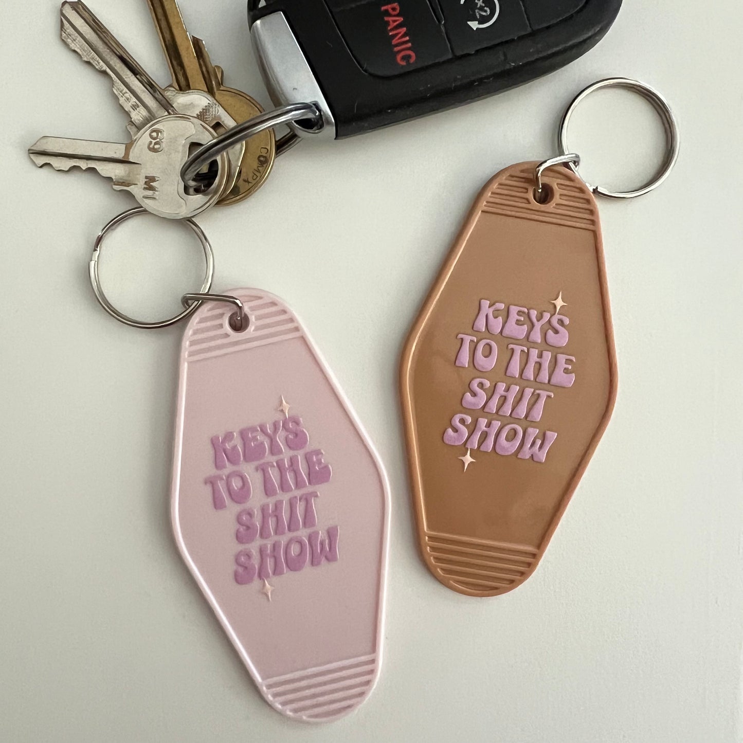 Motel Keychain