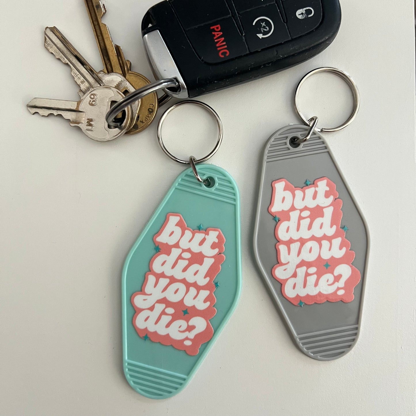 Motel Keychain