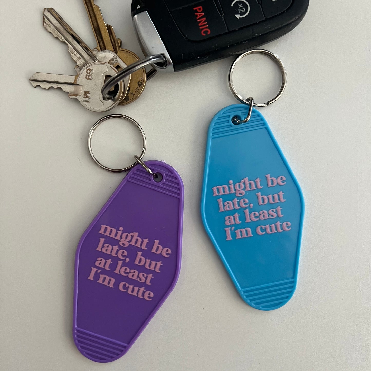 Motel Keychain