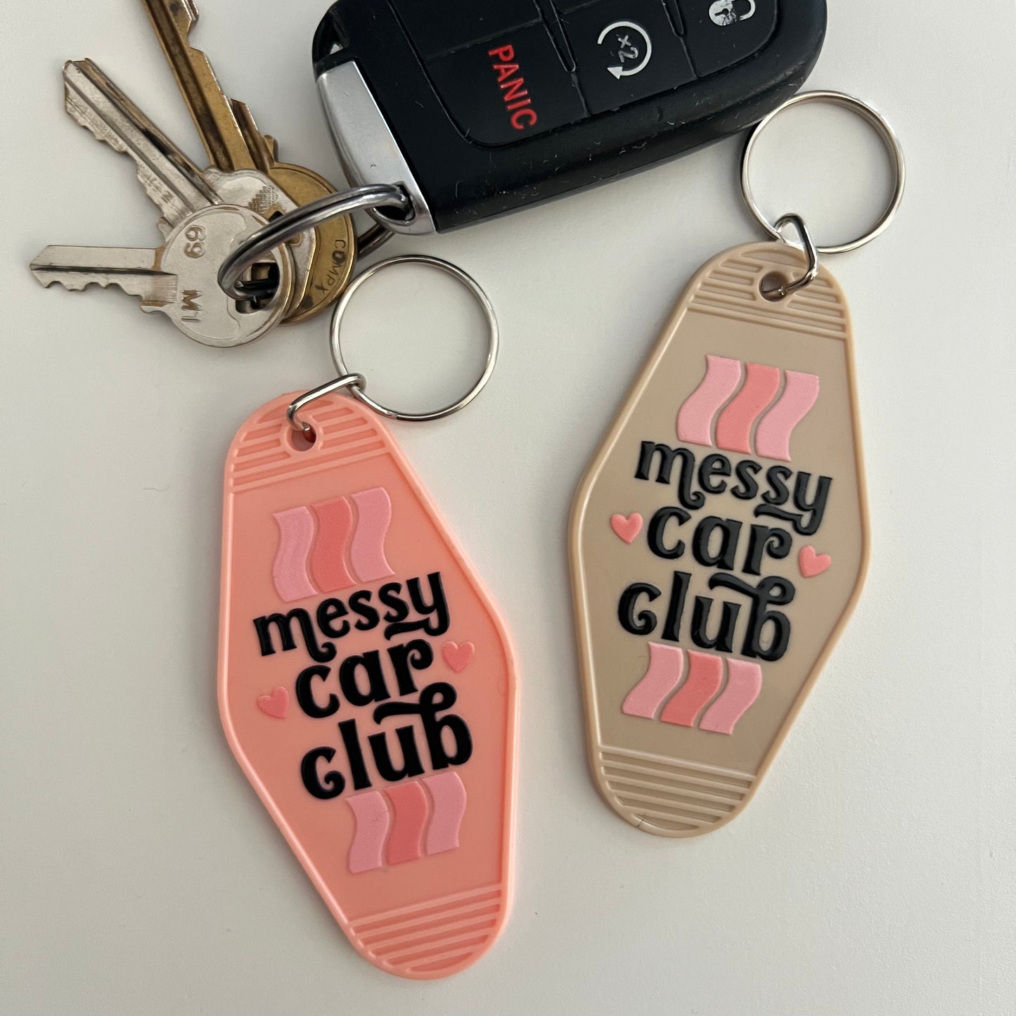 Motel Keychain