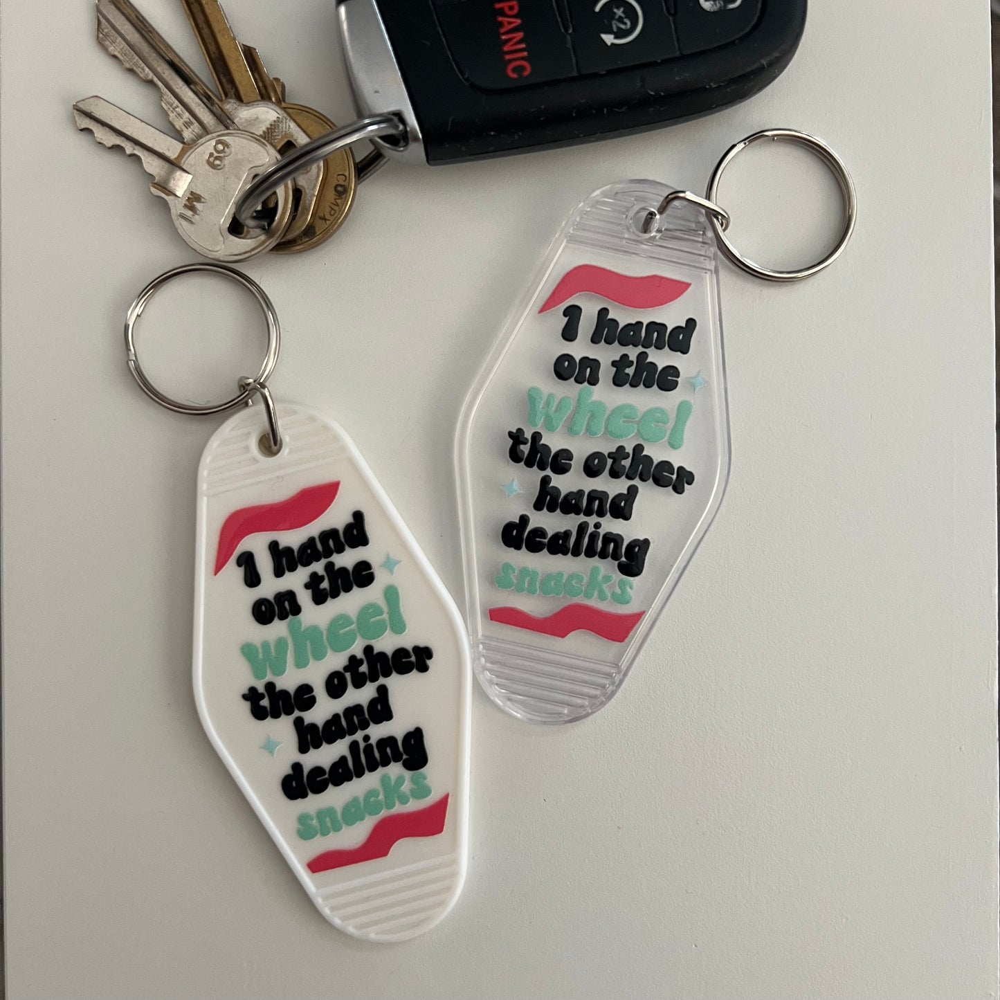 Motel Keychain