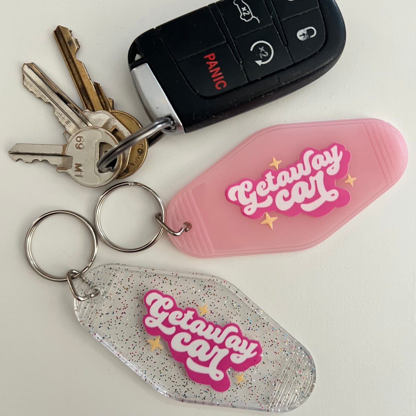 Motel Keychain