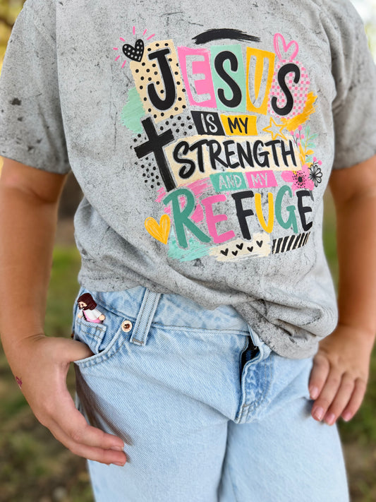 My Strength + Refuge Youth Tee